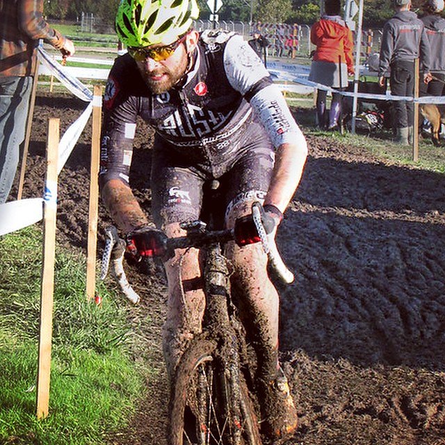 Last weekend's muddy #crosscrusade was fun. Picking the right line and going fast was like a puzzle every lap. #trustyswitchblade Photo D Bussey