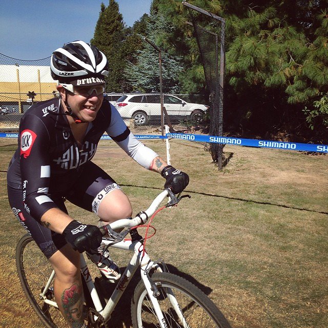 Stop smiling! Cyclocross is serious business @hazypictures #hoodriverdoublecross