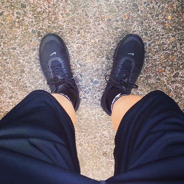 Fresh shoes fresh shorts. #feelsgoodman #nike