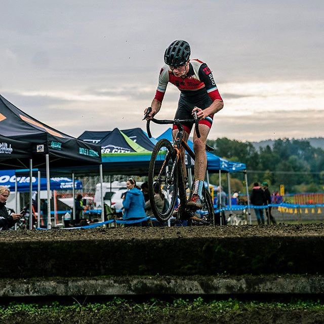 Yesterday Henry Jones came out to prove he wasn't a one hit wonder at the @cyclocrosscrusade . Way to go. 