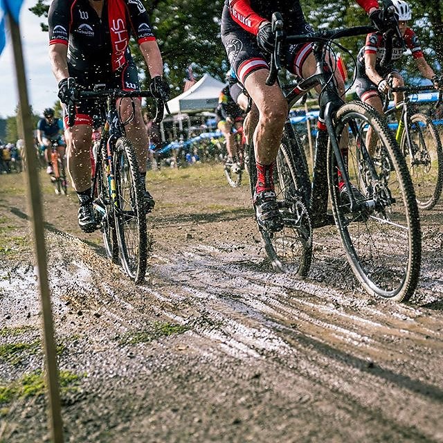 Last weekend's mud sections were just an appetizer. The main course is gonna be PIR at @cyclocrosscrusade 
